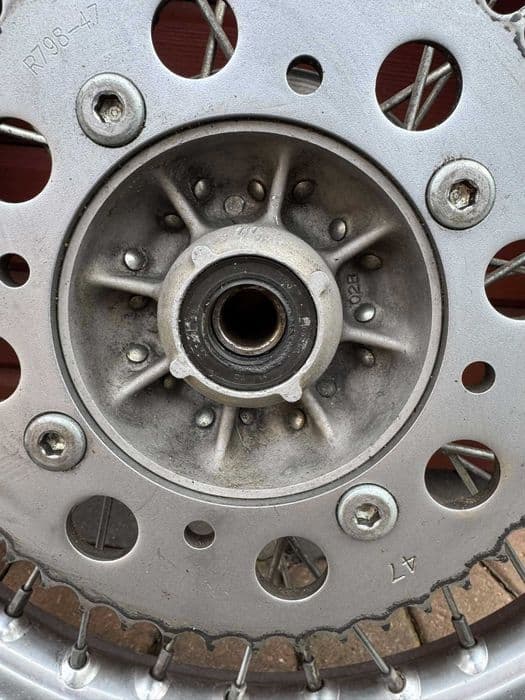 kolo tyl tylne kompletne tarcza zebatka 16 cal excel suzuki rm 80 / 85