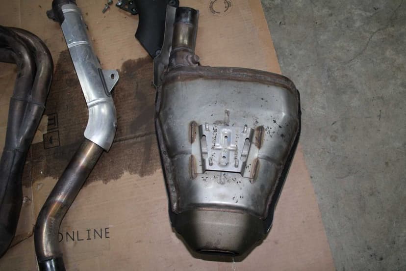 Wydech Tłumik Kolektory Osłony Kawasaki ZX6R 636, 05-06 Ninja