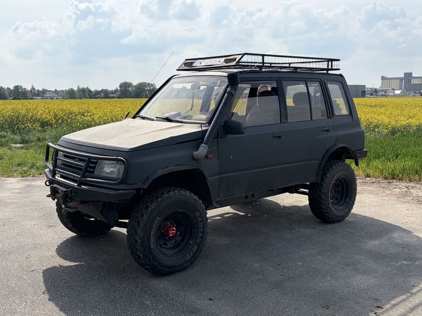 Suzuki Vitara Long 5d 1.6 16v, most stalowy, reduktor samurai, offroad 4x4