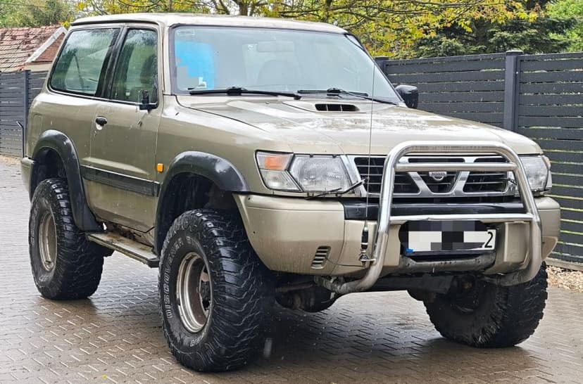 NISSAN PATROL Y61 3.0DI 2001r Lift, Pali i jeździ, Pordzewiały!