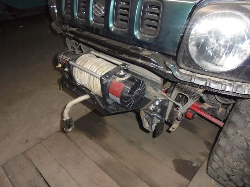 Płyta pod wyciągarkę Suzuki Jimny