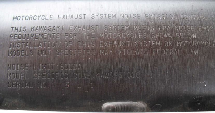 Kawasaki ZX10R ZX-10R 06-07r Tłumik Lewy Prawy Oryginał komplet