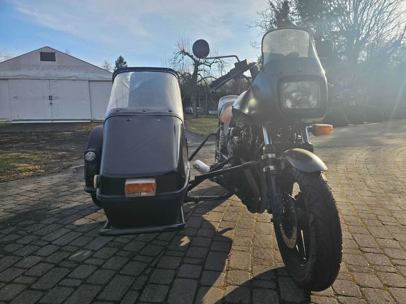 Suzuki GSX 750E olejak z koszem