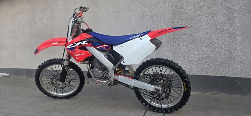 Honda Cr 125 rok 2001 Super Stan tłok selekcja B Okleina Blackbird Dep Pipes V-force