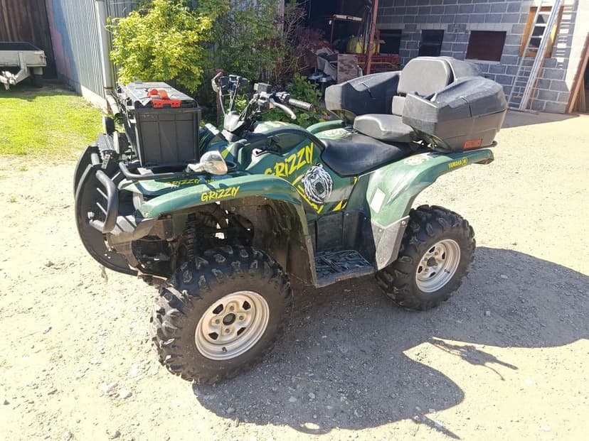 YAMAHA Grizzly 700 - wszystko sprawne. Gotowy do jazdy.