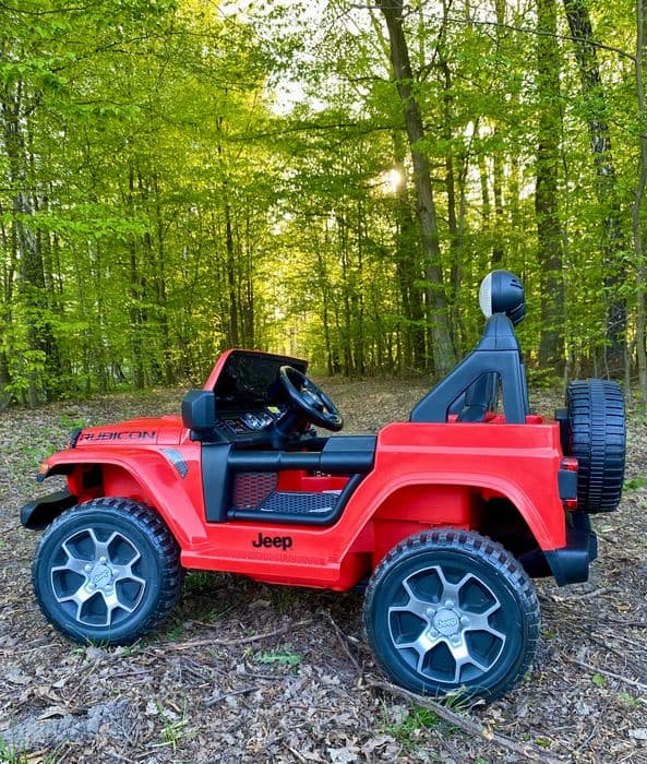 Samochód akumulatorowy - Jeep Wrangler Rubicon Red