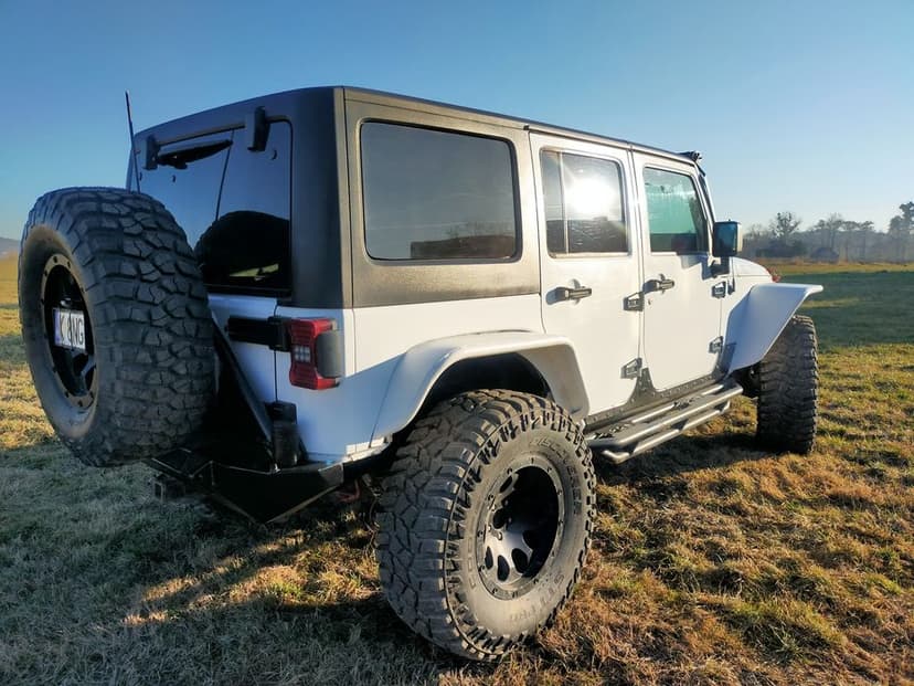 Jeep  Wrangler Rubicon 37cali LED off road zamiana zamienię
