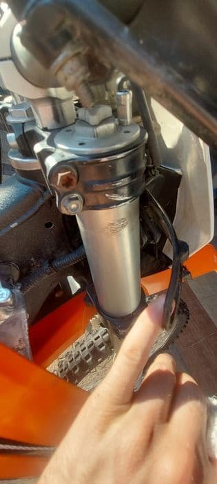 Ktm exc 125 zarejestrowana na A1