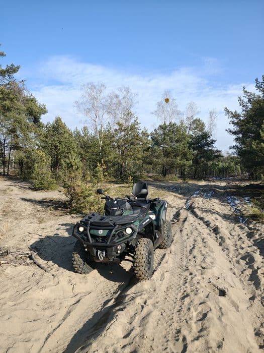 CAN-AM OUTLANDER Xu+ 650 Max,62HP,2021r, 3170km/119Mth, ZADBANY