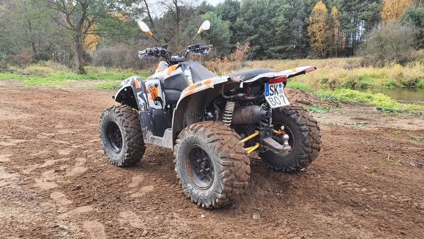 Quad terenowy sport Access triton 400 doinwestowany po dużym serwisie