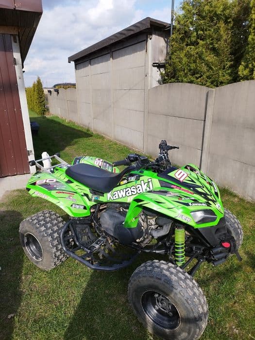 Naklejki Kawasaki KFX 700 okleina