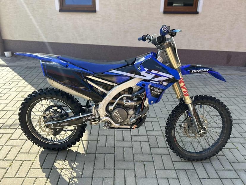 Yamaha YZF 250 z 2017 roku (mapy)