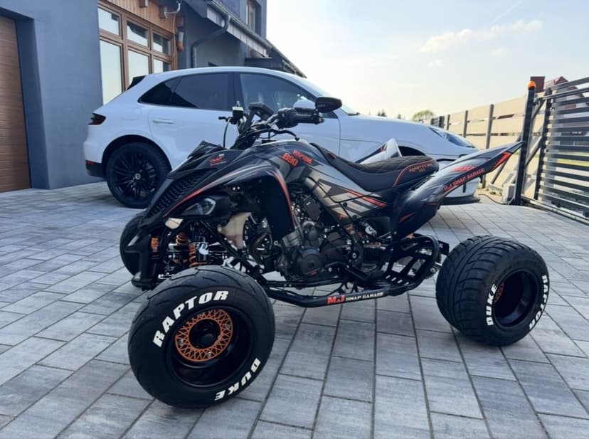 Yamaha Raptor swap 890r