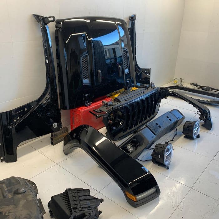 Maska Zderzak Błotnik Px8 Lampy Chłodnice Jeep Wrangler Iv Jl 20R