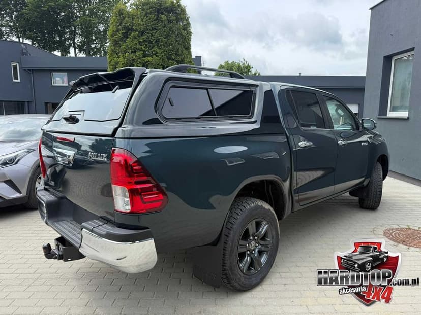 Zabudowa Paki PREMIUM HARDTOP (Szyby Przesuwne) TOYOTA HILUX 2016+ 4x4