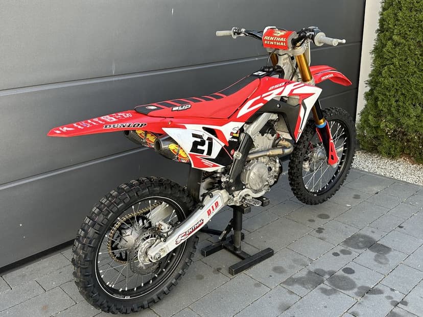 Honda CRF 250r CRF 250 Ohlins wydech FMF