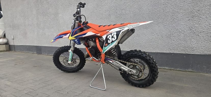 Ktm sx 65 rok 2018 Super Stan 29 mth po Wymianie Tłoka Tc 65 Okleina