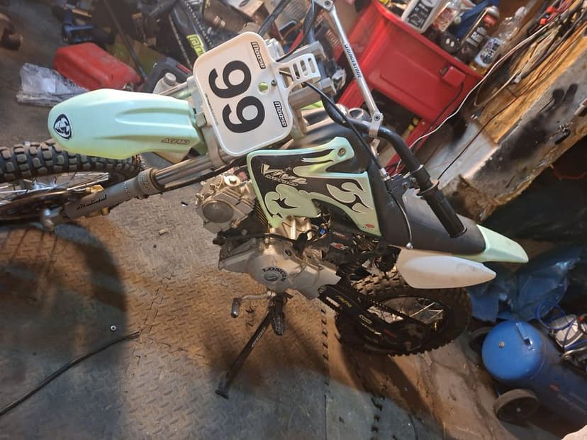 Cross 125cc Loncin pitbike kxd OKAZJA Nowy silnik 125ccm