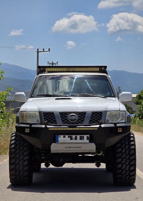Zderzak przedni stalowy przód Offroad 4x4 Nissan Patrol Y61