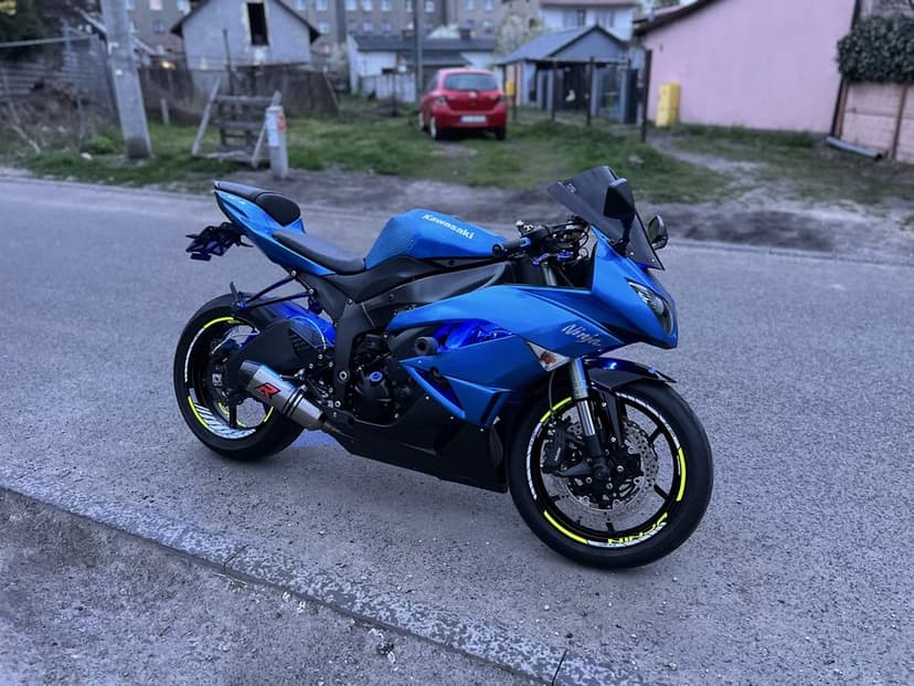 Kawasaki Ninja ZX6R Mocno Doinwestowany! Zamiana