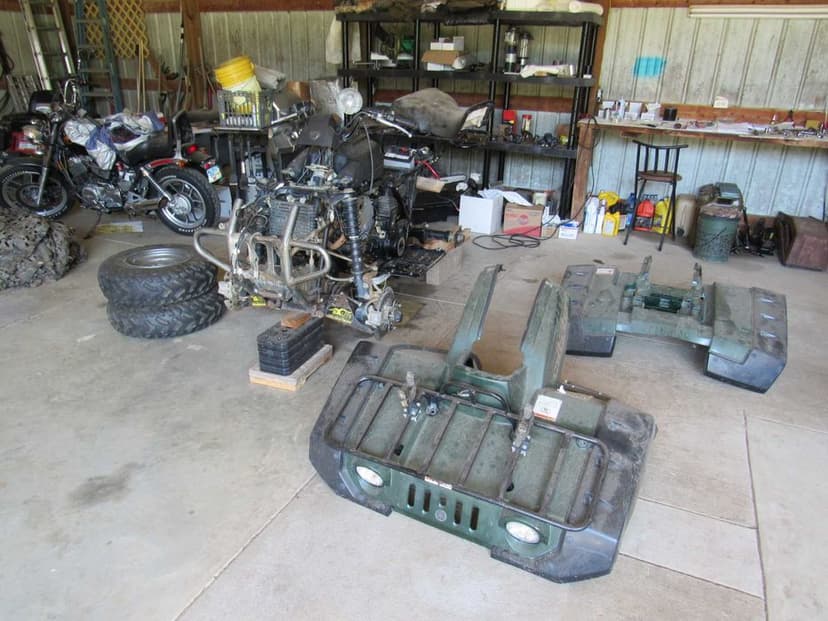 yamaha grizzly 600 kartery glowica wal wariator stator modul rozruszni