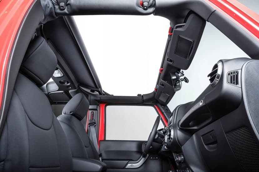 sunrider otwierany dach na hardtop jeep wrangler jk 2007-2018