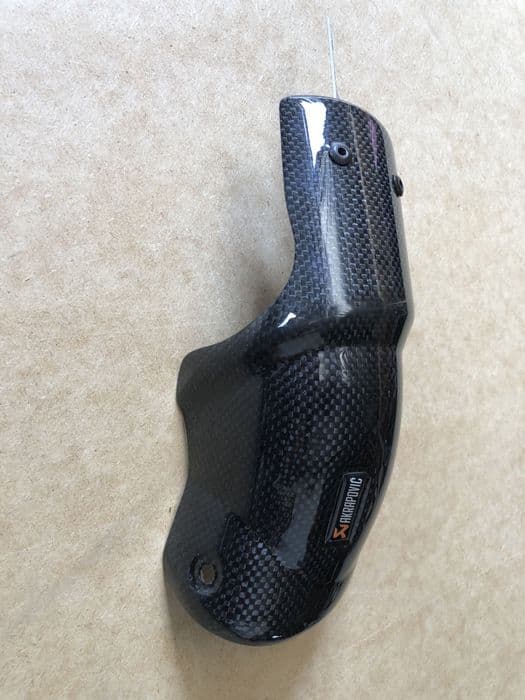 Bmw s1000rr Osłona wydechu Tłumika Akrapovic Carbon