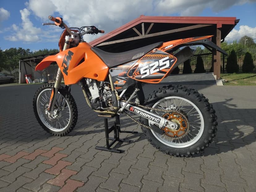 KTM EXC 525/ 450 RFS Stan BDB Zarejestrowany