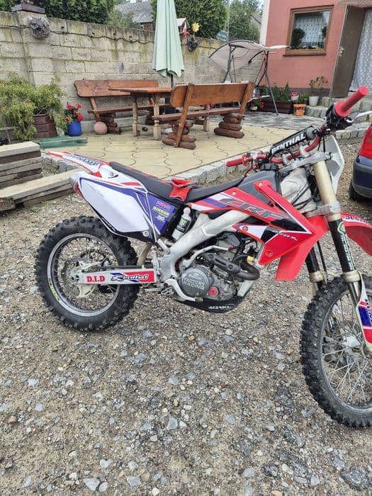 Honda CRF 250X zarejestrowany ubespieczony