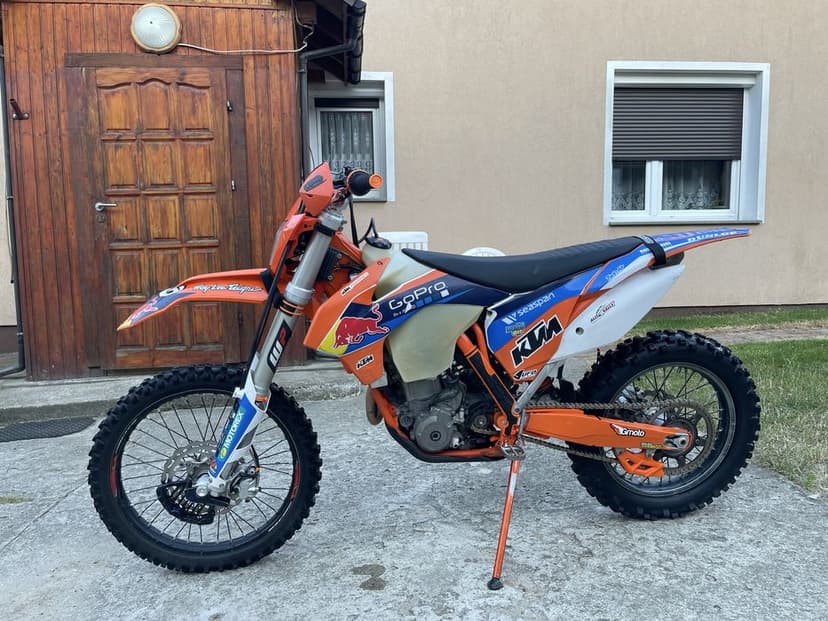 KTM exc-f 350 2015 doposażony wydech akrap ladny stan