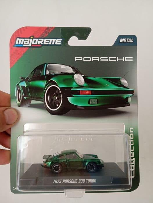 Majorette Collection zestaw Premium Wave 3 - 5 szt. - Porsche 930 , Bugatti , Toyota Supra , Hilux , Bel Air