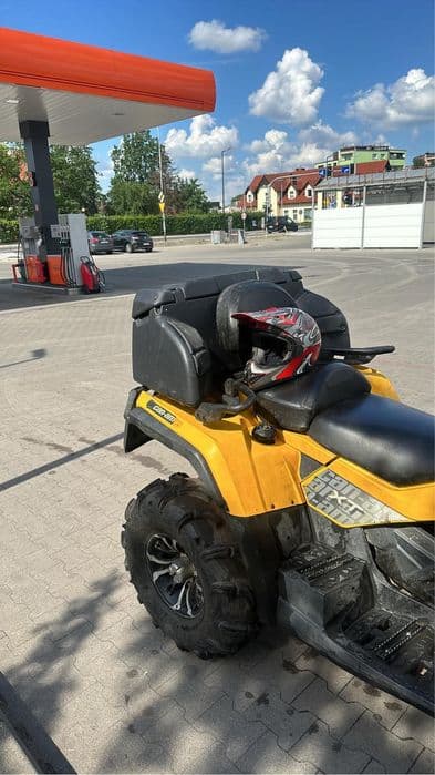 Can am outlander 800r long, zamiana