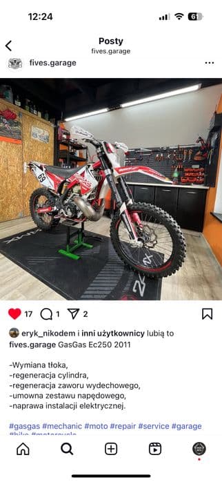 Gas Gas ec 250 2t Zarejstrowany