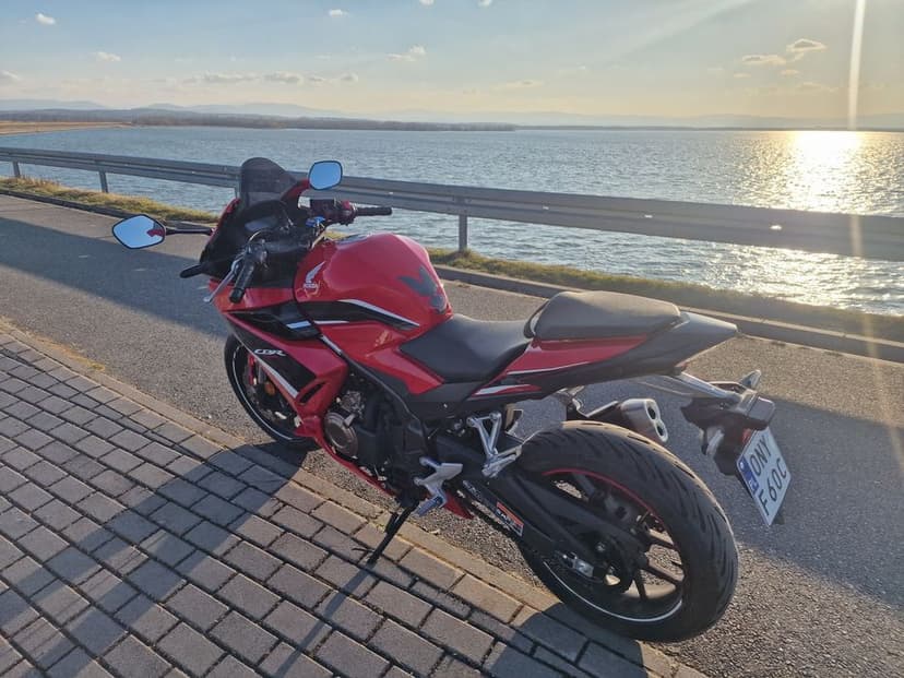 Honda CBR 500 R 2022 r. 7tyś km polift upside-down, 2 tarcze, ABS, A2