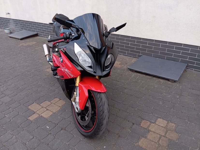 BMW s1000rr Red Black Indywidual