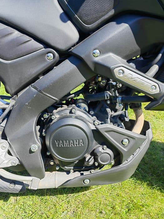 YAMAHA MT 125, 2022 rok czarny Salon Polska, SUPER STAN