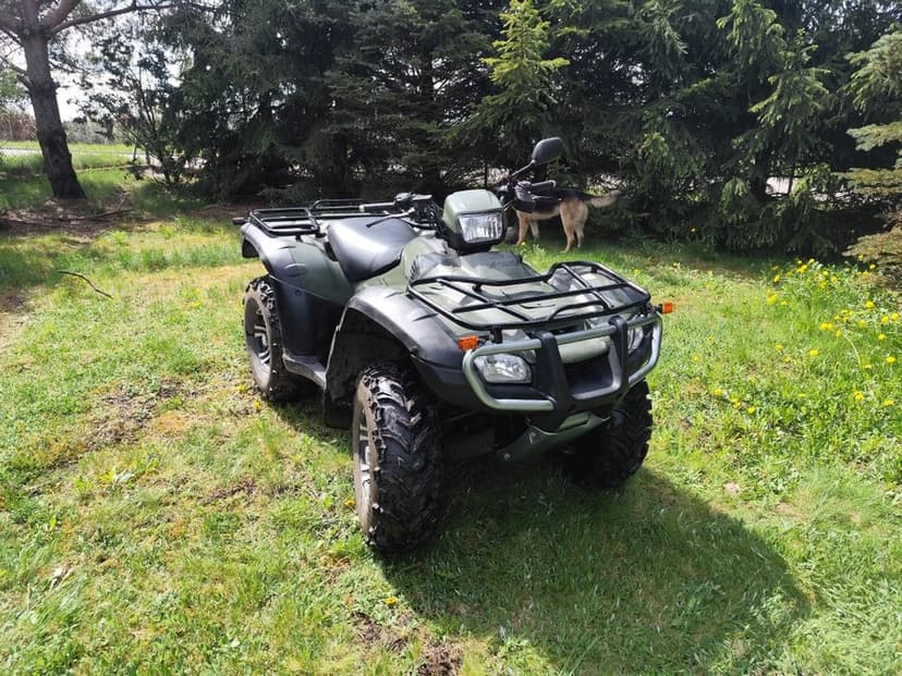 Honda TRX 500 homologacja