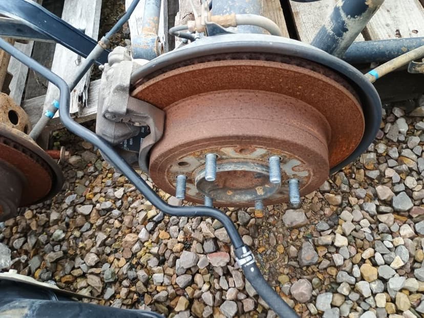 Most Tył Tylny Tylni Toyota Land Cruiser 120 Manual 3.0D4D 05Rok