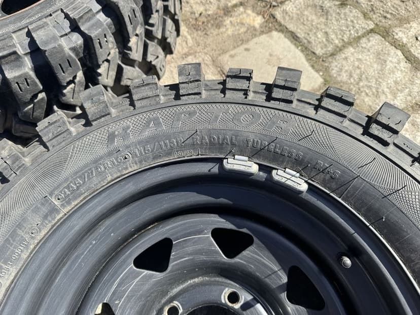 Koła 245/70r16 Suzuki Samurai Vitara Jimny