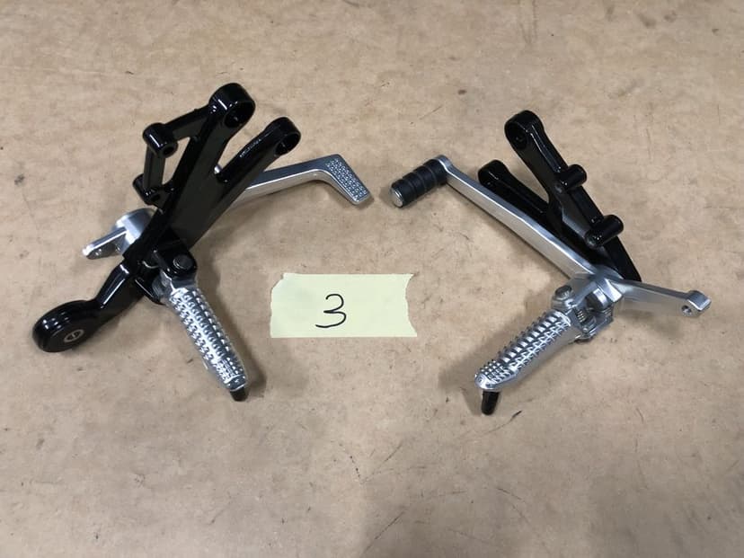 Bmw s1000rr Sety Przód Kierowcy Set Lewy Prawy Podnóżek Dzwignia