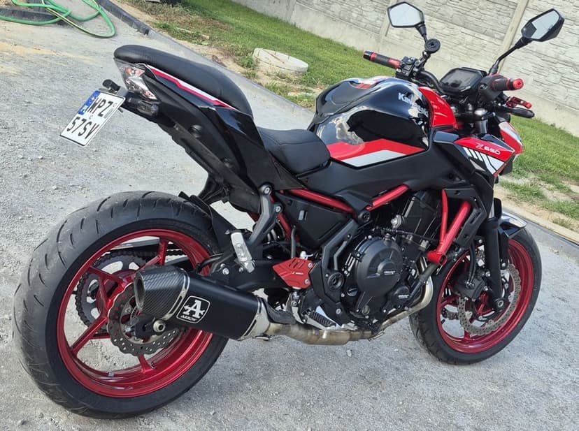 Kawasaki z650 z 2024r na A2