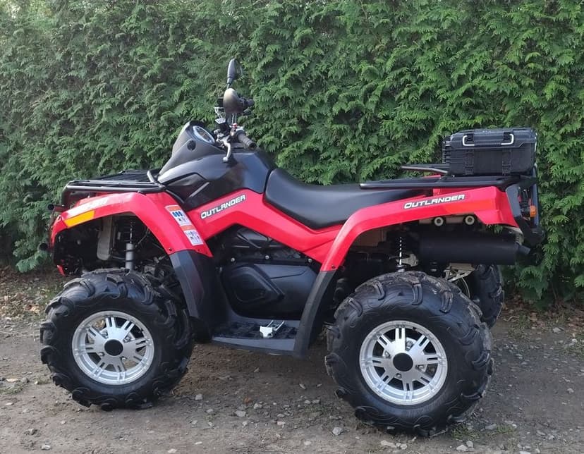 Can am Outlander 650 4x4 homologacja  L7e