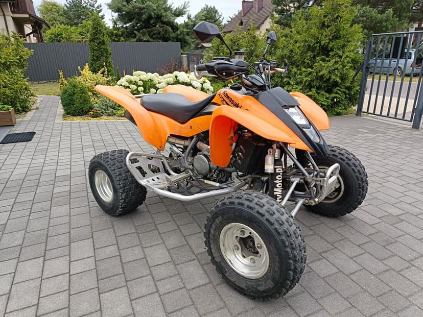Kawasaki KFX 400 homologacja 15kW L7e