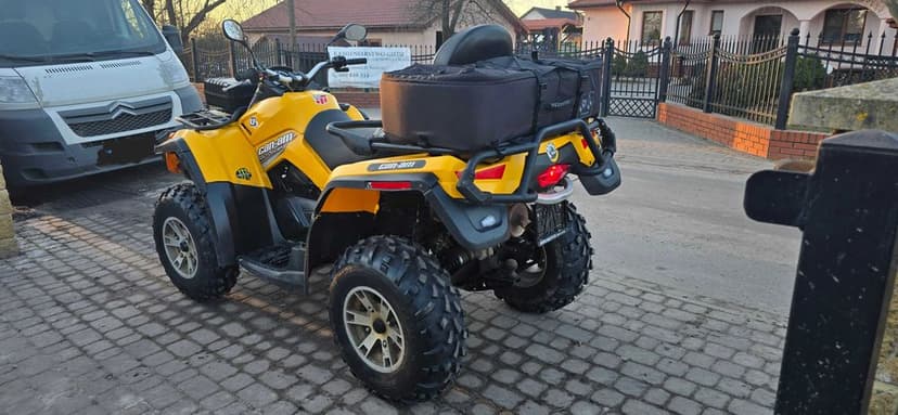 Quad Can Am Outlander 650 ! 4x4 ! LONG ! 2009r! Homologacja L7e 15Kw!