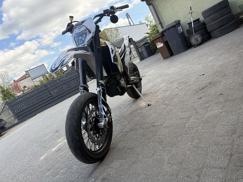 Ktm exc 450 supermoto A2