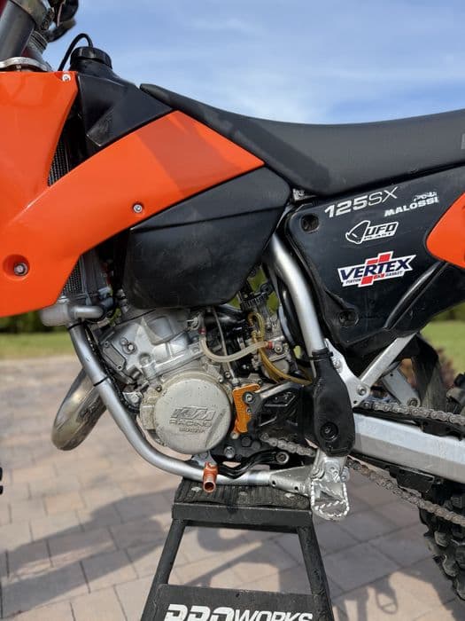 KTM SX 125 świeżo po generalce tłok B i korba 5mth temu, nowe plastiki