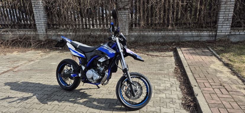 Sprzedam motocykl Yamaha Wr 125x supermoto  Leo Vince
