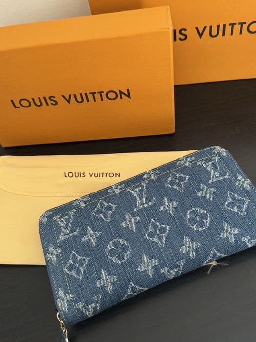Nowy jeansowy portfel LV Louis Vuitton
