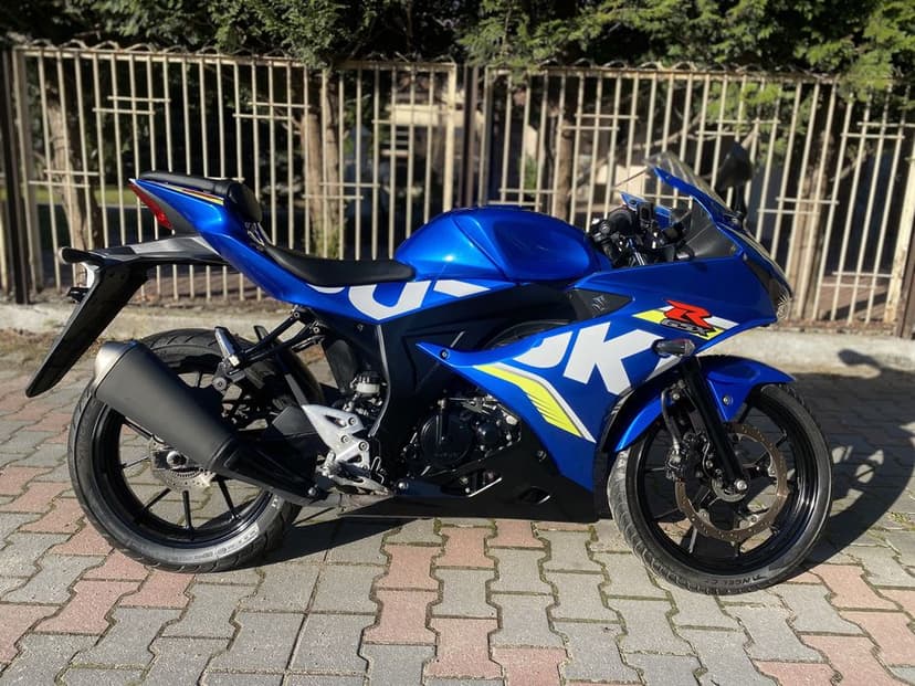 Suzuki GSX-R 125 sprowadzony z Niemiec Faktura PL kat. B A1