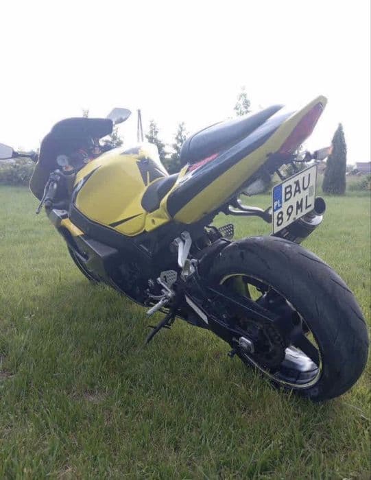 Scigacz Suzuki GSXR 1000  zamiana zamiemie